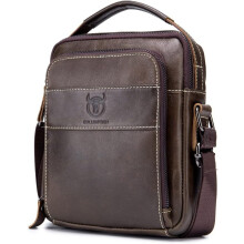 Valódi bőr férfi crossbody táska – 25x11x27cm