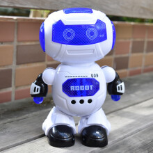 Electric Dance Robot Toy with LED Lights and Music