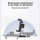 NEEWER Metall-Smartphone-Stativadapter mit Arca-Swiss-Basis und Blitzschuh 10