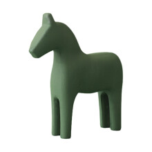 Sculpture de cheval en bois moderne, décoration minimaliste pour étagère, table et bibliothèque – Compatible avec les intérieurs contemporains