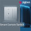 Tuya Zigbee  Curtain US  Anti-Glalves Touch Panel Flowing Backlight Touch Curtain Panel US A 4