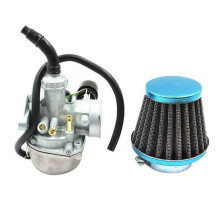 PZ19 Carburetor for Taotao 50Cc 70Cc 90Cc 110Cc 125Cc Dirt Bike ATV Scooter Moped with Air Fuel Filter