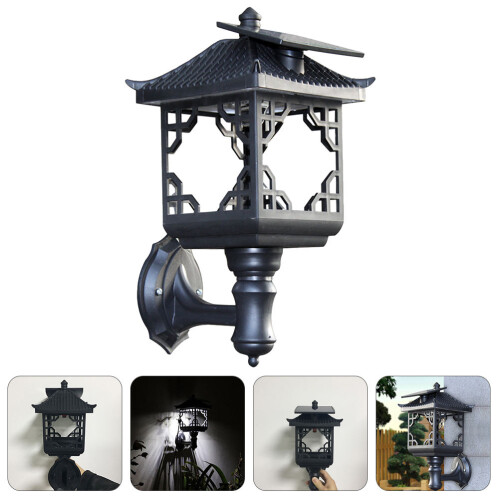 Solar Wandlampe Wasserdichte Gartenleuchte Für Eingang 2