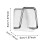 Drain Rack Folding Stainless Dish Rack Dish Rack Kitchen Rack,1X Drain Rack 3