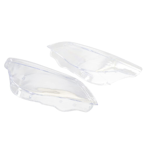 Headlight Lens Cover Replacement Left and Right, ScratchResistant Protective Shell for BMW E60 E61 5 Series 20032010 2