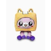 (3FOXY 25CM)Lankybox Boxy + Foxy + Rocky Plush Soft Stuffed Toy Kid Game Figure Plushie Doll