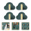 4St Plastic Wall Hooks Cloud Adhesief Voor Kleding 9
