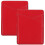 2St Universele PU Pasjeshouder Rood Telefoonhoesje 8