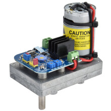 High Power Aluminum Alloy Servo Motor 12V-24V 110kg.cm Torsion