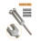 Aluminum Alloy Tuning Fork 256 Hz 256 C with Hammers 4