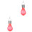 2 Count Solar Camping Light Long-Lasting Led Bulb 8