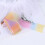 Chiffon Ribbon Multi Color Gradient Rainbow 1Pcs 36x1.5in 5