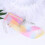 Chiffon Ribbon Multi Color Gradient Rainbow 1Pcs 36x1.5in 6