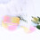 Chiffon Ribbon Multi Color Gradient Rainbow 1Pcs 36x1.5in 8