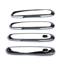 For Land Cruiser 250 Prado LC250 2024 Car Side Door Handles Cover Trim Accessories Silver