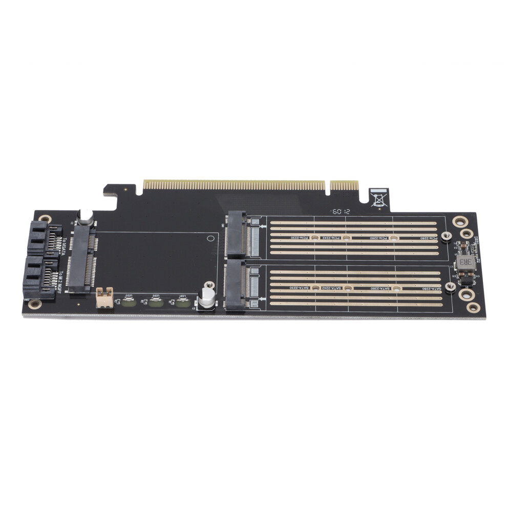 Jeyi Sk16 M.2 Nvme/Ngff/Msata To Pcie Adapter Card X4/X8/X16 8421390745036