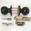 Black Entry Door Lockset Knobs w/ Key, 1 Pack – Compatible with Standard Doors 5