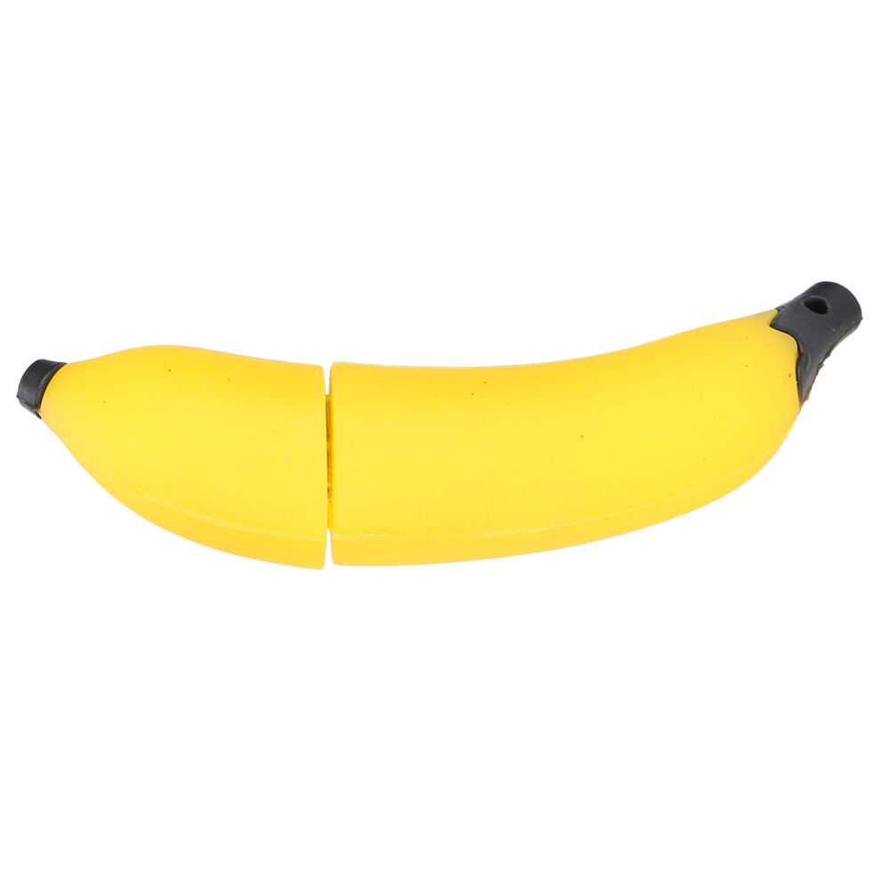 Cute Cartoon Banana Usb Flash Drive 8Gb, Pvc + Metal, Compatible With Windows & Mac 8721390745624