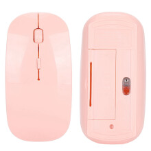 Kabellose Mini Pink 2,4G Maus, 1600dpi, 10m Reichweite für Laptop