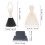 2Sets Mini Schoonmaakset Bezem En Vuilblik Duurzaam Plastic Nylon 9