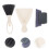 2Sets Mini Schoonmaakset Bezem En Vuilblik Duurzaam Plastic Nylon 10