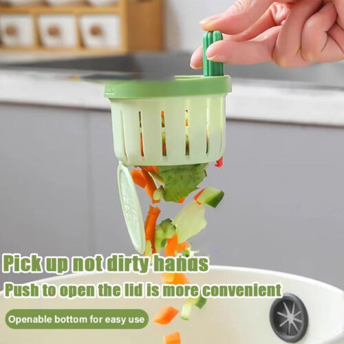 Cactus Sink Strainer with Automatic Dumping Basket – Compatible with Standard Kitchen Sinks 2