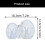 Moule en Silicone sur le thème de pâques, décorations de maison, 3