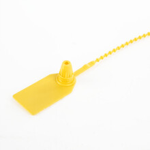 Yellow Plastic Zip Ties 250mm 100pcs Self Locking for Bags & Suitcases Labeling