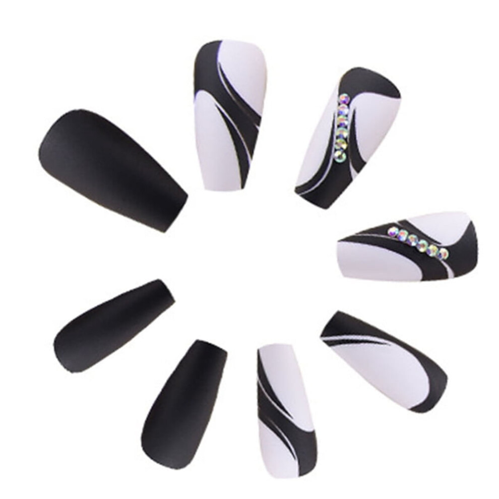 Artificial Press-on Nails Reusable Jelly Glue Model
