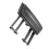 Car Rear Center Console Storage Box  Handle Storage Box Tray Handle for  Z4 E85 2003-2008 1