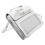 2Pcs Silver Women's Crossbody Backpack PU Small Over Shoulder Bag 3