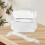 20Pièces Couvre-Sac Léger Plastique Transparent Usage École Outdoor 5