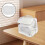20Pièces Couvre-Sac Léger Plastique Transparent Usage École Outdoor 10