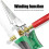 Πένσα απογύμνωσης καλωδίων 8 σε 1 με 2 μίνι ομοαξονικούς απογυμνωτές, ηλεκτρική 6