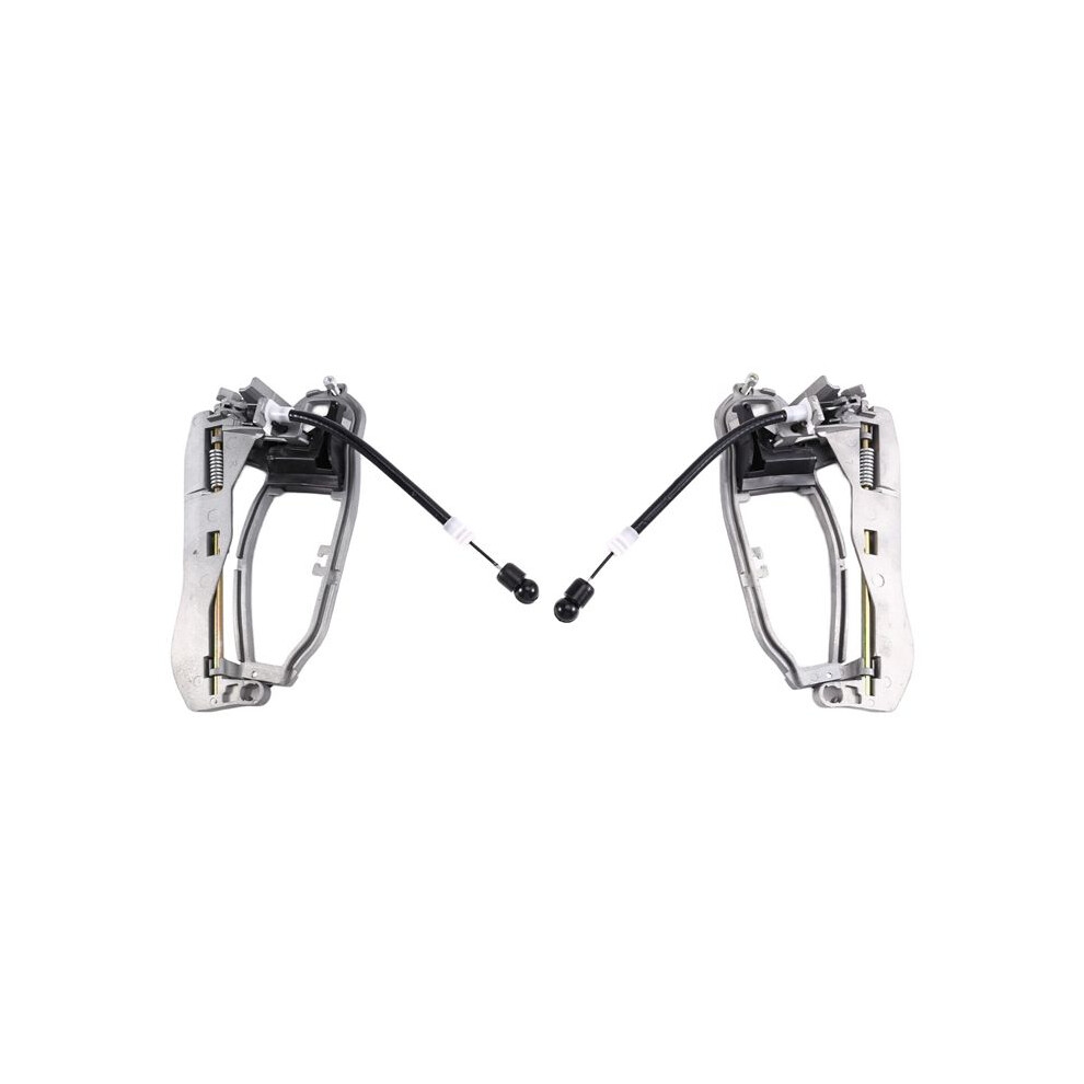 1Pair Rear Left+Right Exterior Door Handle Carrier For E53 X5 2000-2006 51228243635 51228243636 6033987872562