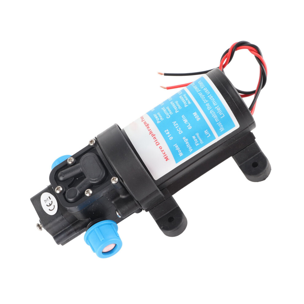 High Pressure 12V Micro Diaphragm Pump 6L/Min For Car Washing 5061390746898