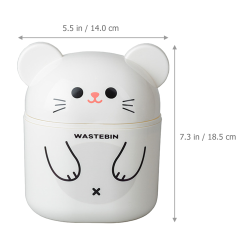 1Kleine Witte Bureaustofbak Met En Sterk 1