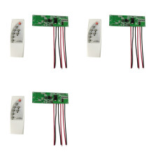 3X Automatische Regellamp met Afstandsbediening, Zonne-LED-Driver, Multifunctionele Praktische Inductie van Het Menselijk Lichaam