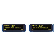 2X OLED-Scherm 3,12 Inch 256x64 25664 Dots Grafisch LCD-Modulescherm LCM-Scherm SSD1322-Controllerondersteuning SPI