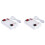 2X E27 B22 E14 Lamp Bulb Tester, LED Light Voltage Power Quick Test Box, Fast Testing with Power Display US PLUG 2