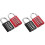 4Pièces Cadenas À Code 10 Chiffres Extérieur Coloré Résistant Pluie 4