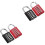 4Pièces Cadenas À Code 10 Chiffres Extérieur Coloré Résistant Pluie 5