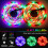1/2 τεμάχια λωρίδες LED RGB 16,5 ποδιών, 300 LED, IP65 αδιάβροχες, με δυνατότητα κοπής και 3