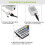 1/2 τεμάχια λωρίδες LED RGB 16,5 ποδιών, 300 LED, IP65 αδιάβροχες, με δυνατότητα κοπής και 7