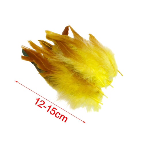 HOMYL3x50 τεμάχια φτερά για χειροτεχνίες DIY, διακοσμητικά φτερά κοτόπουλου, μαλακά 2