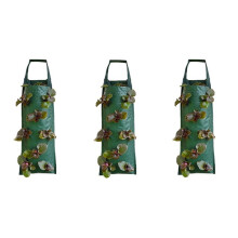 3 Pezzi Traspirante Appeso Fioriera Grow Bag Fragola Grow Bag Fiori Grow Bag Patate Grow Bag Piante Grow Bag A