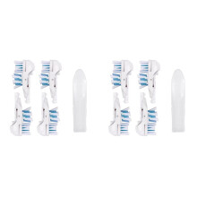 2X Replacement Brush Heads for Oral B Crossaction Toothbrush,Deep Cleans Teeth Removes Plaque Effectively,for Tooth Care