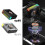 M.2 2280 SSD Heatsink Black ARGB Cooler with Sync Lighting for Gaming PC and Stable Performance 2