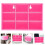 Scatola Organizer Rosa Multiuso Per E Casa 5
