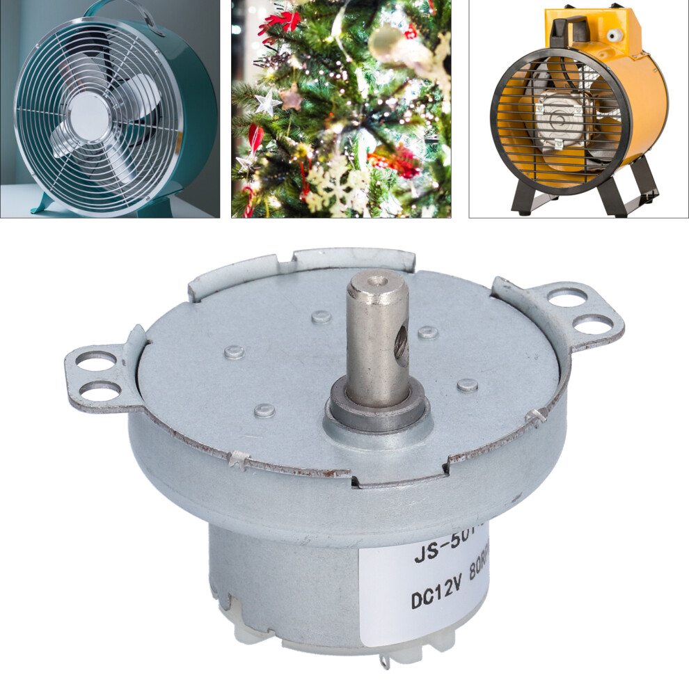 Dc Gear Motor 12V High Torsion Speed Reduction Electric Transmission Jsâ50T 3431391550602